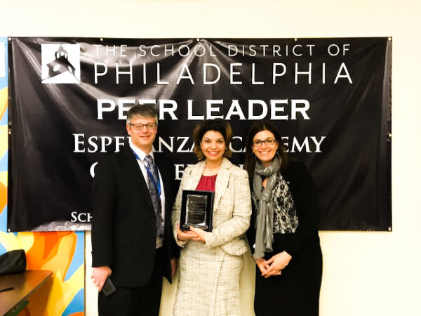 Esperanza Academy Charter School Recognized as School Peer Leader at